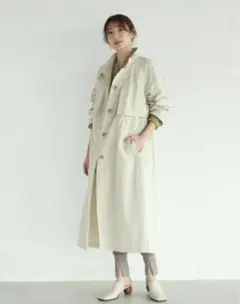 ヤマダヤ YAMADAYA 新品未使用 タグ付Vin スプリングコート ベージュ