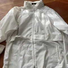 Eddie Bauer ホワイト ナイロンジャケット L