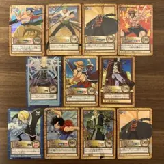 旧ワンピースカード　カードダス　まとめ売り　11枚