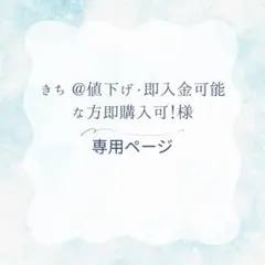 きち @値下げ・即入金可能な方即購入可！様　専用ページのサムネイル
