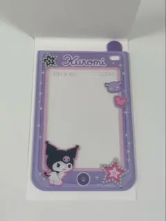 サンリオ シークレット硬質カードケース ガラケー　クロミ