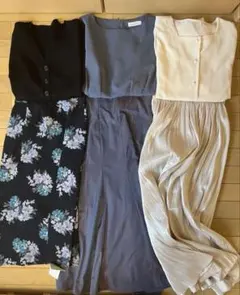 大人キレイめ 美人百花系 大人可愛いフェミニン ブルベ モノトーン