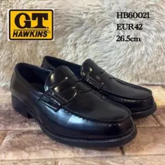美品　G.T.HAWKINS★マジ軽ローファー★HB60021【26.5cm】黒のサムネイル