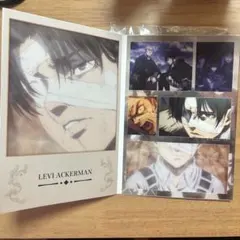 進撃の巨人一番くじ　メモリアルカード　リヴァイ