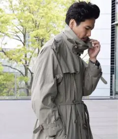 Polo by Ralph Lauren トレンチコート 西口修平 一枚袖