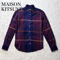 メゾンキツネ THOMAS MASON チェック シャツ ポルトガル製 長袖のサムネイル