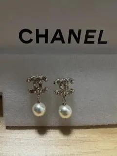 【CHANEL】大ぶり パール ピアス ゴールド ヴィンテージ