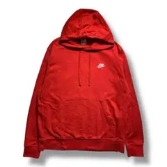 F1669　【即購入OK】　NIKE　パーカー　サイズL　レッド