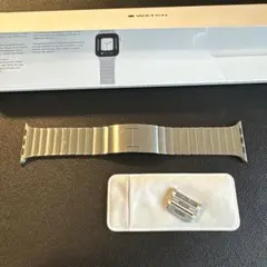 Apple Watch ナチュラルリンクブレスレット シルバー