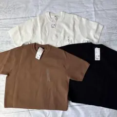 3点セット！ユニクロ　ウォッシャブルミラノリブセーターMサイズ 3色セット