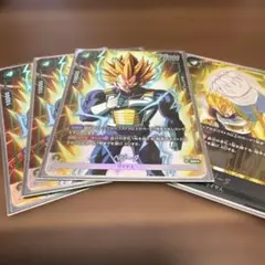 ドラゴンボール フュージョンワールド ベジータ SR 4枚セット パラレル