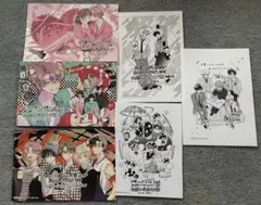 多聞くん今どっち!? アニメイト特典 イラストカード /イラストペーパー　6枚