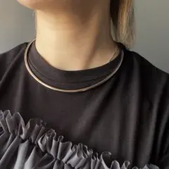 ★セール★【ステンレスチョーカーシルバー】インポートzara todayful