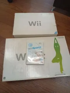 Wii本体とWii Sportsセット