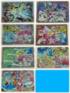 プリキュア オールスターズ　ビジュアルカード　プリキュア キラキラカードグミ