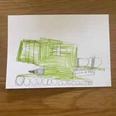 手描き戦車イラスト
