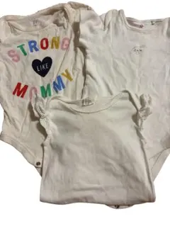 ロンパース肌着3枚セット