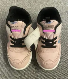 LUVRUSH ムーンスター ピンク スニーカー 17.5cm