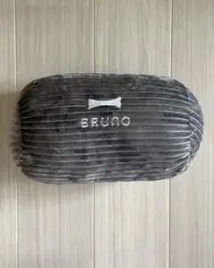 BRUNO ストライプクッション グレーのサムネイル
