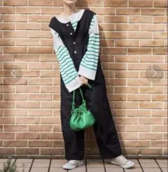 SOMETHING × FREAK’S STORE/ サロペット/オーバーオール