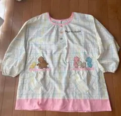 保育士エプロン♡長袖スモック♡学研☆おすわりくまちゃん