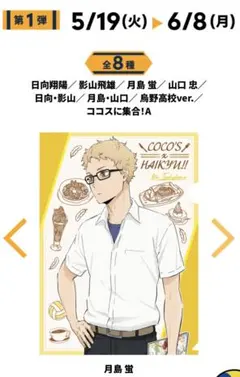 クリアファイル ハイキュー!! 月島蛍