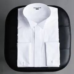 【美品】BlancdeuR ウイングカラーシャツ 結婚式 M