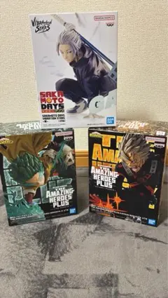 サカモトデイズ 楽 / 僕のヒーローアカデミア 緑谷出久・爆豪勝己 フィギュア