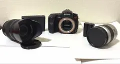 ショット数少なめ】ソニー SONY α330 +ズームレンズ2本など - メルカリ