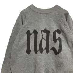 BPNA ラップ スウェット 古着 90s USA製 ナズ ヒップホップ