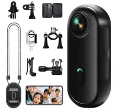 【新品　未使用品】4Kアクションカメラ WiFi 旅行 スポーツカメラ 防水