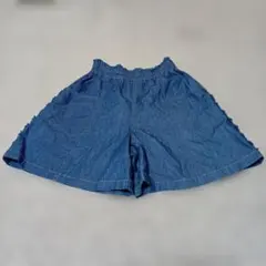 KP デニムブルー ハーフパンツ １４０cm