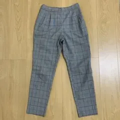グローバルワーク　チェック柄パンツ