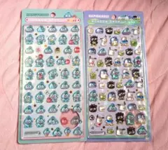 ボンボンドロップシール　ミニ　ハンギョドン　はぴだんぶい　2個セット