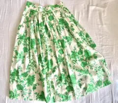 三連休限定SALE| tensione in イタリア　フレアスカート 花柄