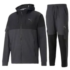 PUMA CLOUDSPUN セットアップ　ダークグレー　M