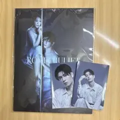 長谷川慎 ロミオ&ジュリエット パンフレット+ブロマイド2枚