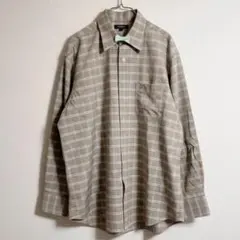 【週末限定セール】　BURBERRY LONDON シャツ　チェック　長袖　L