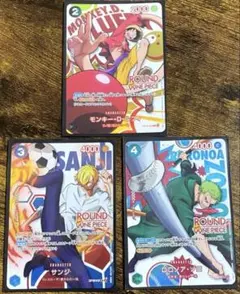 ワンピースカードゲーム ROUND1 プロモ ロロノア・ゾロ ニコ・ロビン
