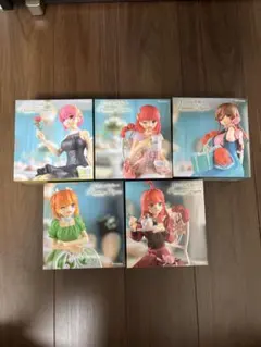 GIGO限定　五等分の花嫁∽ プレミアムフィギュアRadiant ver. 5体