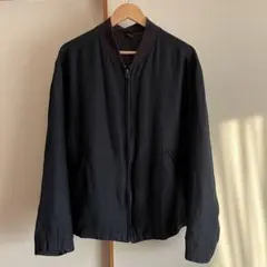 【古着・USED】 claiborne ブルゾン ネイビー