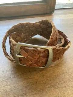 Hawk Companyレザー メッシュベルト