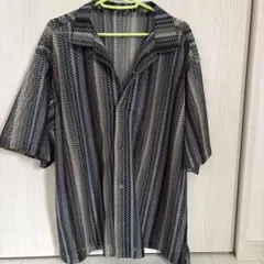 AZ BY MOUSSY 半袖シャツ ストライプ柄のサムネイル