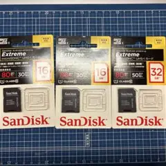 SanDisk SDカード　16gb + 32gb 計3枚