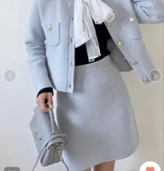 SNIDEL フォックスニットスカート