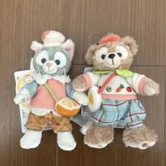 ダッフィー ジェラトーニ ぬいぐるみバッジ