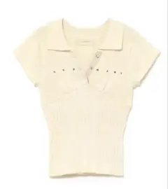 ANDMARY Lindsay logo tops ivory - メルカリ
