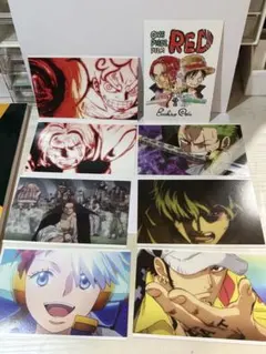 ONE PIECE FILM RED ポストカード 8枚セット