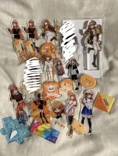 バラ売り⭕️ えと カラフルピーチ アクスタ からぴち