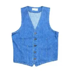 70's ヴィンテージ FARAH デニム ベスト ジレ MADE IN USA